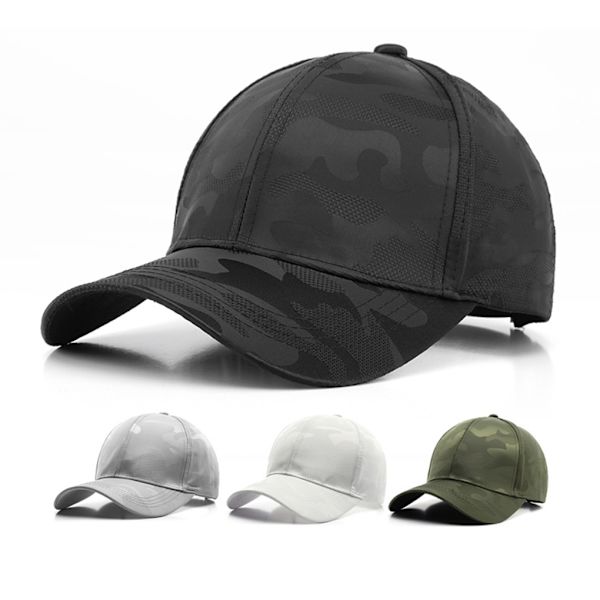 1/3/5 Lätt och andas cap för män - Håll dig bekväm white 1 Pc