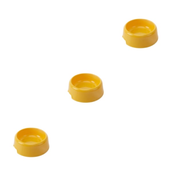 2/3/5 Hundskål Bekväm och bärbar husdjurshydrerad On Go Cat yellow 3Set