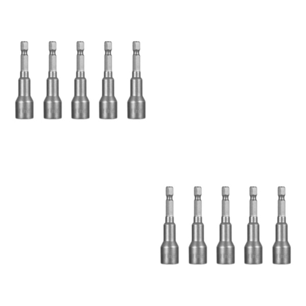 1/2/3/5 5 delar mutterdragare skaft pneumatisk skruvmejsel 11x65mm 2PCS