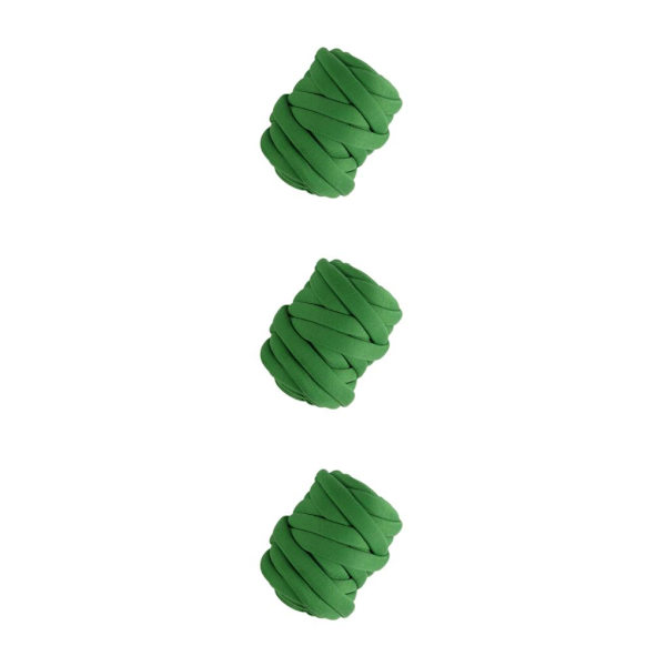 1/2/3/5 Chunky ullgarnfyllning Mjuk stickning för halsdukströja green 12 to 14m 3Set