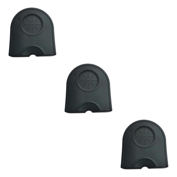 1/2/3/5 Silikon Kaffematta För Espresso Latte rt Tamper Black S A 3Set