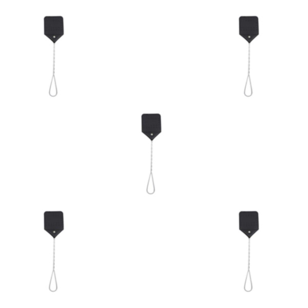 1/3/5 bärbar läderbuggsmättare för effektivt förebyggande black 5PCS