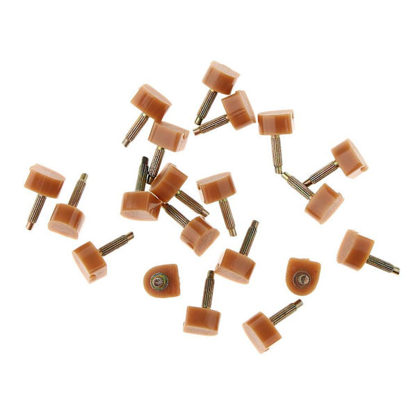 1/2/3/5 Högklackade spetsar Kranar Skoreparationsbyte Apricot Thick 9mm 9mm Thick Pin 1Set