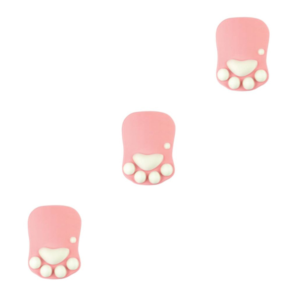1/2/3/5 Cat Paw musmatta Unik med söt och stilig look DS-017 red plum 3Set