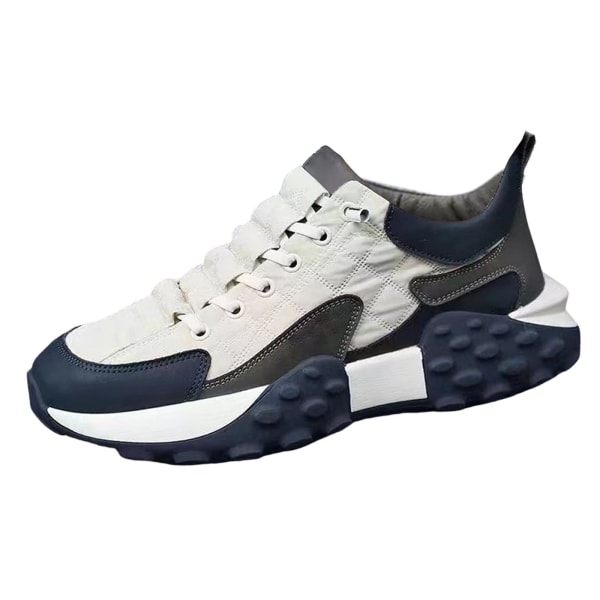 Promenadskor för män, halkfria ventilerande för korta vandringar White Size 39