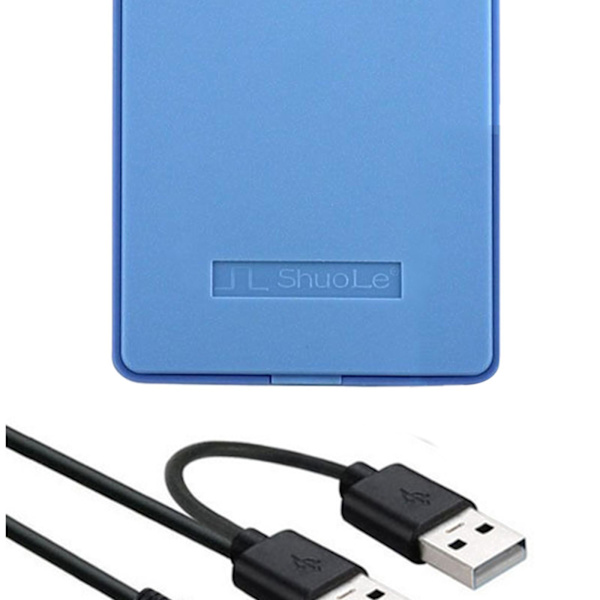 1/2/3/5 Portabelt hölje USB 2.0 för för bärbar dator Blue 12x7.6x1.3cm 1Set