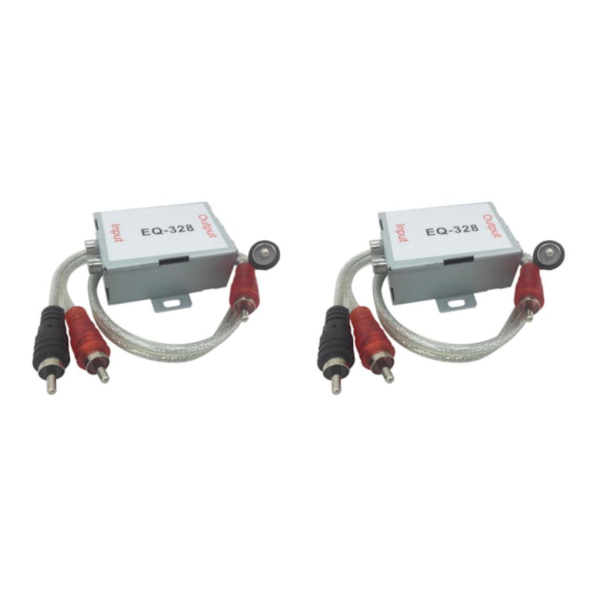 1/2/3/5 Car Stereo Head Audio RCA För Amplifier Noise 2Set