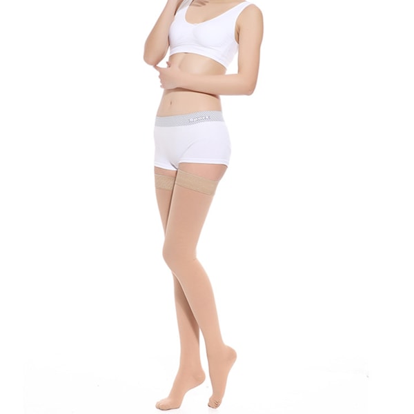 1/2/3 Trendiga och moderiktiga över knästrumpor för Toe wrapping - skin S 1Set
