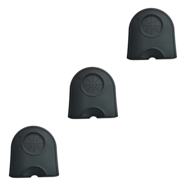 1/2/3/5 Silikon Kaffematta För Espresso Latte rt Tamper Black S A 3Set