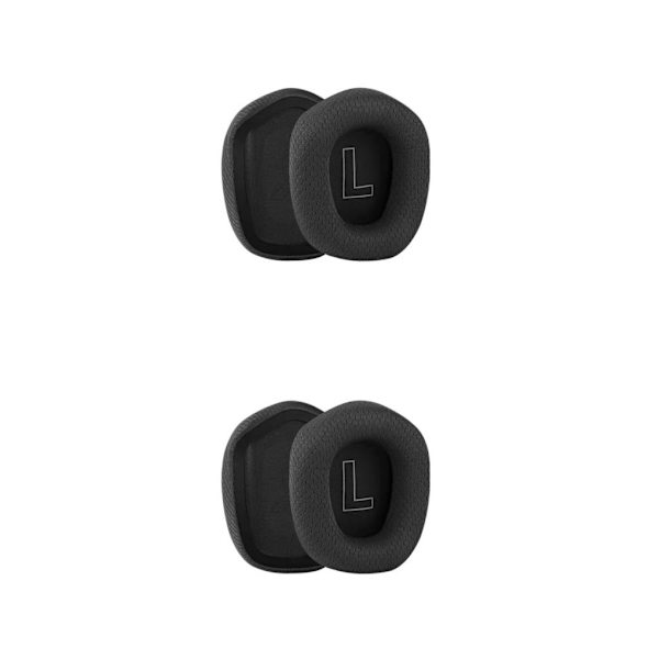 1/2/3/5 Öronkuddar Kudde Hörselskydd Andas Gamer Black Ear Pads 2PCS