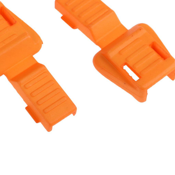 1/2/3/5 10 Styck Plast För Dragkedja Avdragare Ändlås Dragkedja Drag Orange 3.5x1.7cm 1Set