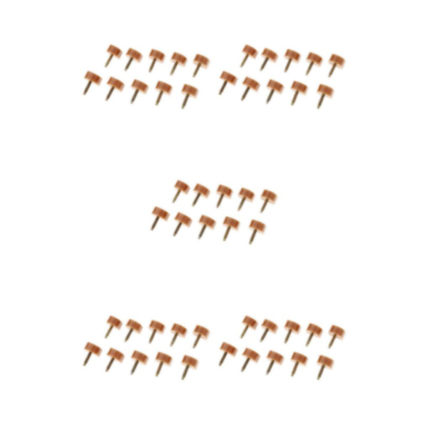 1/2/3/5 Högklackade spetsar Kranar Skoreparationsbyte Apricot Fine 12mm 12mm Thin Pin 5Set
