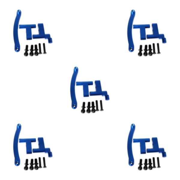 1/2/3/5 Aluminiumlegering Styrservo Saver komplett för 1/18 Dark Blue 5Set
