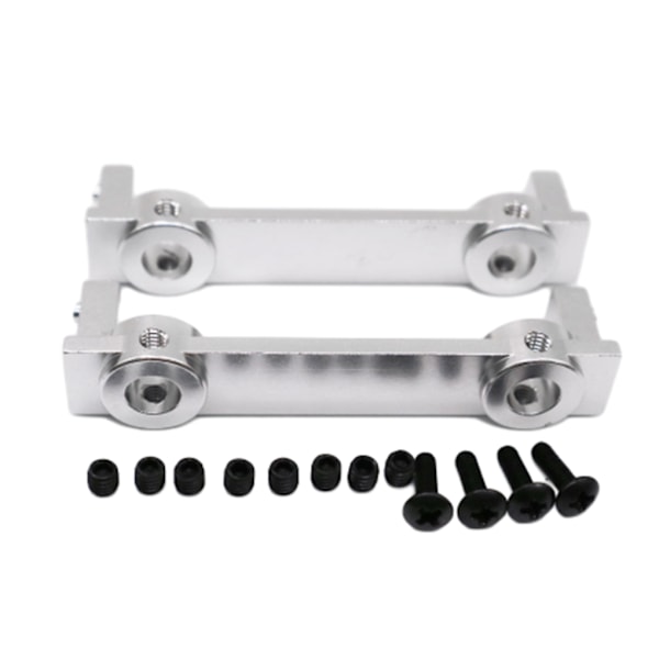 1/2/3/5 och utsökt utförande bakre stötfångare för ECX 1/12 Rc silver 1Set