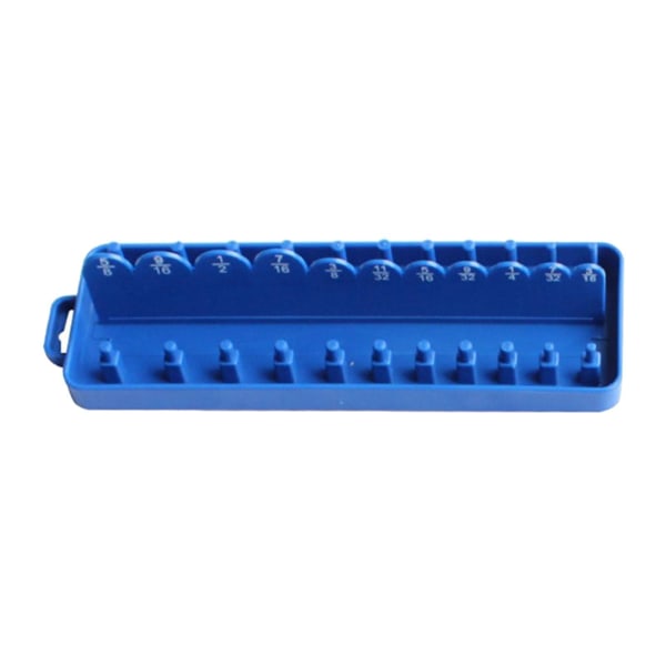 1/4 3/8 1/2 Socket Tray Rail Rack Hållare Organizer 44930 Medium