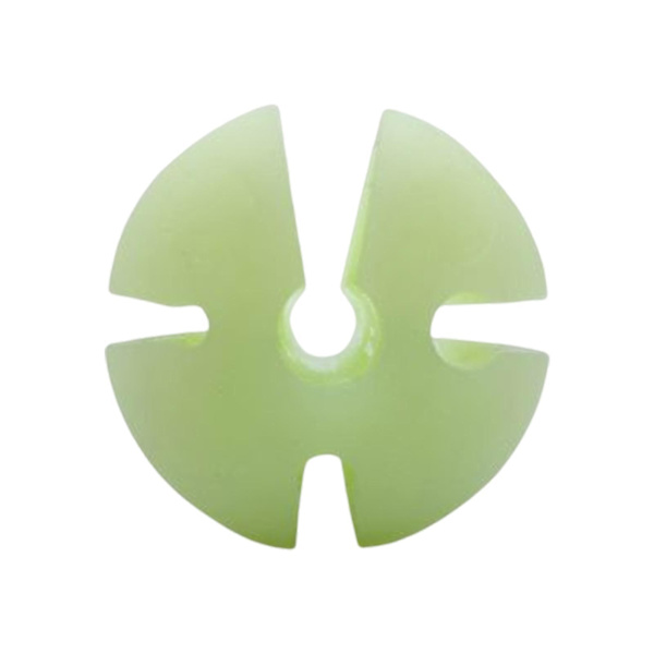1/2/3/5 Bärbar fiskespö Fast boll Slitstark Slitstark Light Green 6 x 3.8cm 1Set