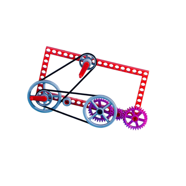 1/2/3/5 oavslutade gör-det-själv-remskivor Kugghjul Leksaker gör-det-själv modellsats för 1Set