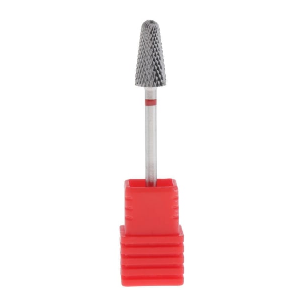 1/2/3/5 Tungsten Steel Nail Drill Bit Sliphuvud Nail Art Gel Type C 51 mm 1Set