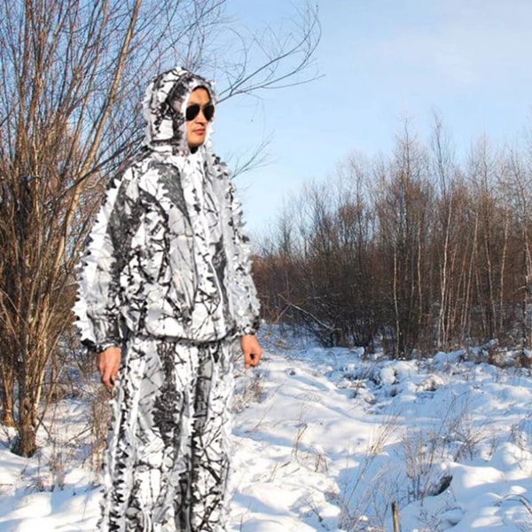 Vinter Jaktdräkt Kamouflagekläder Ghilliekostymer Inklusive Type 2