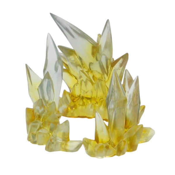 1/2/3/5 Ice Specialeffekt Action Figur Visa modelleffekt Yellow 11 x 12cm 1Set
