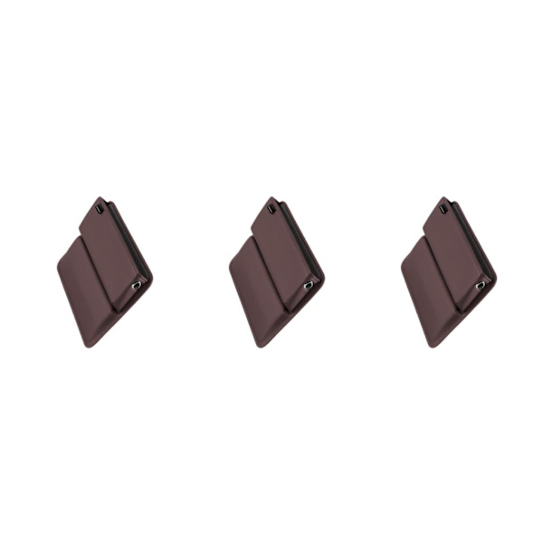 1/2/3/5 Gap Filler PU Läder Passar för nycklar Plånbok för småsaker Coffee 3PCS