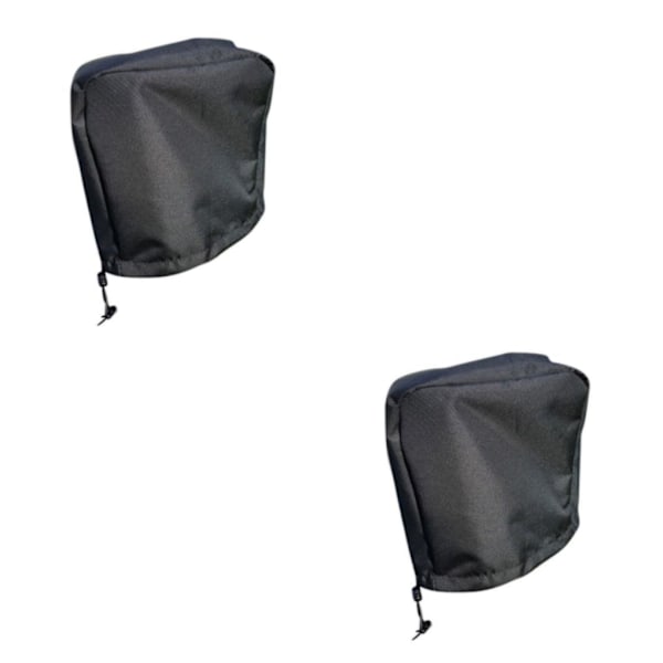 1/2/5 tyg justerbar vattentät husvagn Hitch Cover - damm 2PCS
