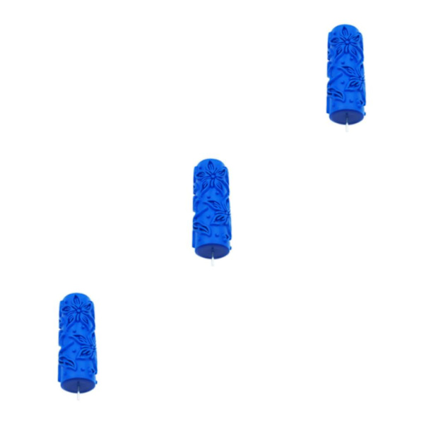 1/2/3 5' präglat mönster färgrulle DIY väggmålningskantskärare Blue Type 078 3Set