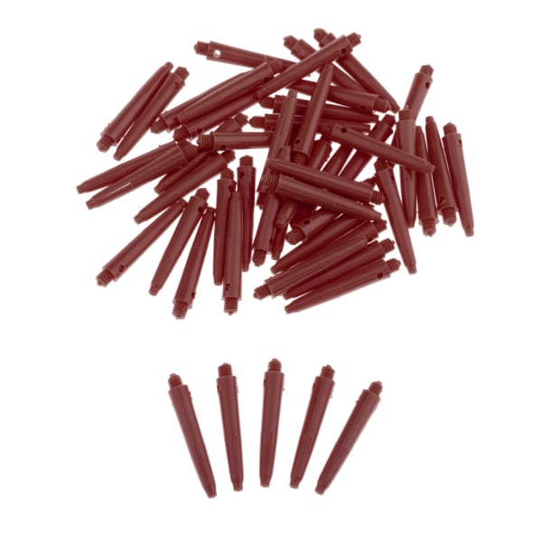 1/2/3/5 50x För Shafts 2BA Dart Tillbehör med skydd 35mm Red 1Set