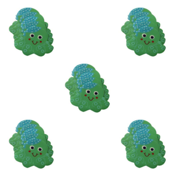 1/2/3/5 5st Badkar Non För Slip Safety Treads Sticker Octopus 140X140mm 5Set