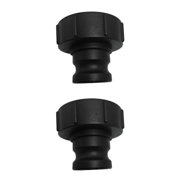 1/2 IBC Vattentank Adapter Tote Slang Snabbkoppling till 2 tum 2PCS
