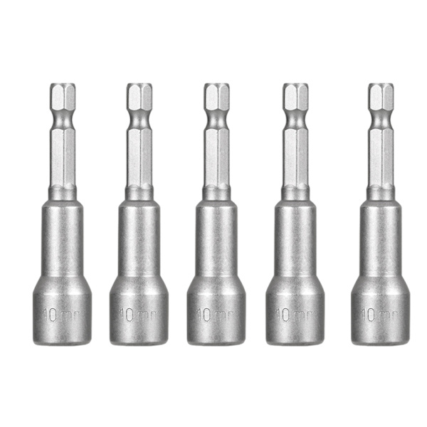 1/2/3/5 5 delar mutterdragare skaft pneumatisk skruvmejsel 10x65mm 1 Pc