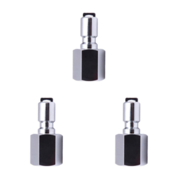 1/2/3/5 dykregulatoradapter 8/3-24 kvinnlig snabbkoppling 3Set