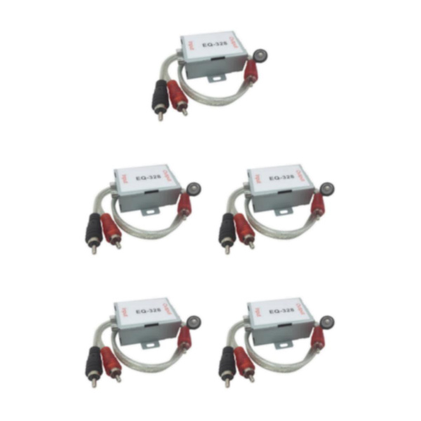 1/2/3/5 Car Stereo Head Audio RCA För Amplifier Noise 5Set