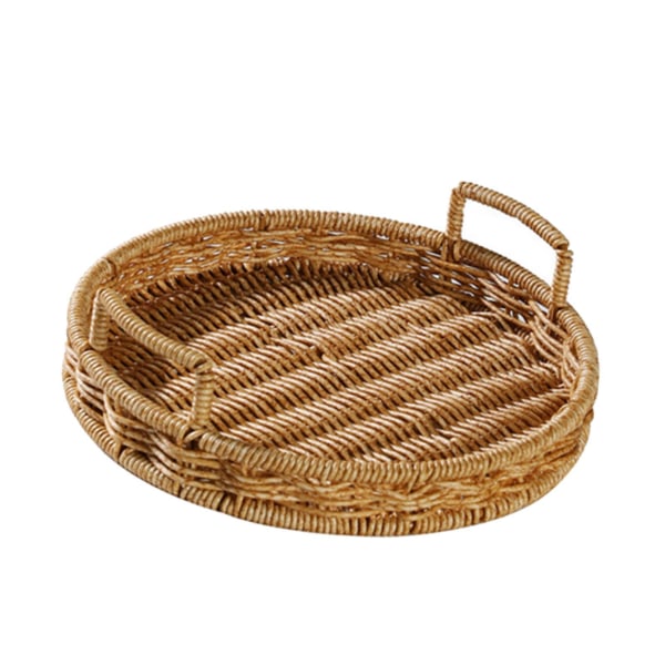 1/2/5 Handgjord rustik organizer i rotting för frukt 2PCS