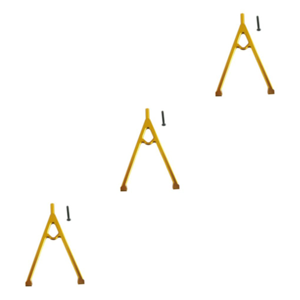 1/2/3/5 främre trigonstödstång för AXIAL SCX10 främre trigon yellow 3Set