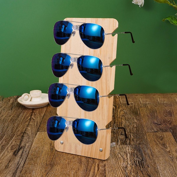 1/2/3/5 Glasögon Ram Stativ Retail Bord Display Stand four pairs 1Set