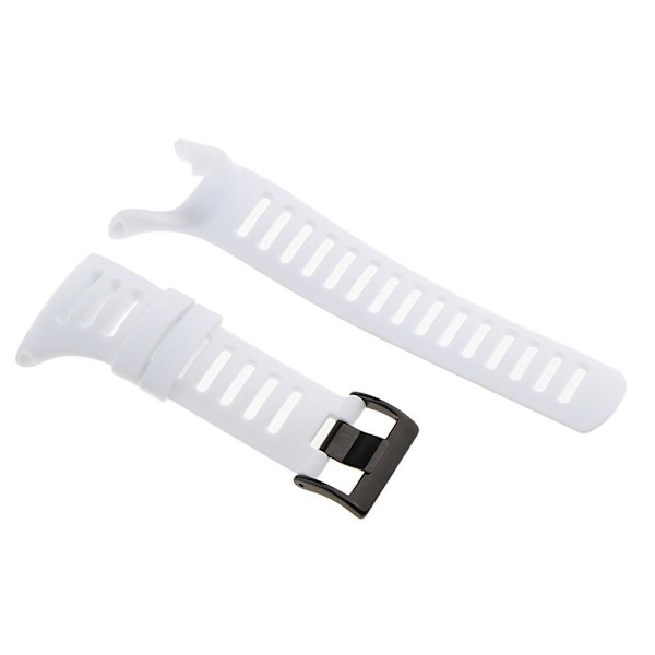 1/2/3 hållbara armbandsur i gummi för För Suunto Ambit3 Black White 24mm 1 Pc