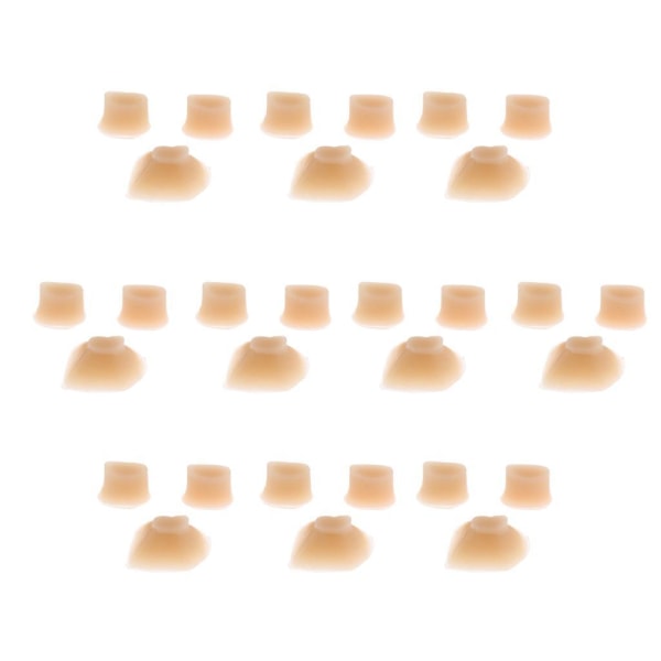 1/2/5 10 set Gummiflöjt Piccolo Pads Träblåsinstrument 1Set