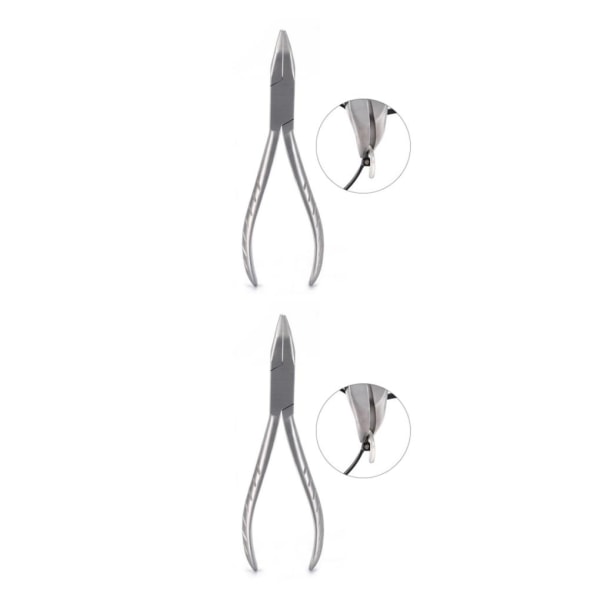 1/2/3/5 Glasögon Båg Tång Multi-Purpose för optiker YG1004 Approx. 15.5x5cm 2Set
