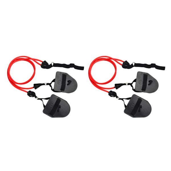 1/2/3/5 Motståndsband för simning För Armtränare för För Red 30lb 2PCS