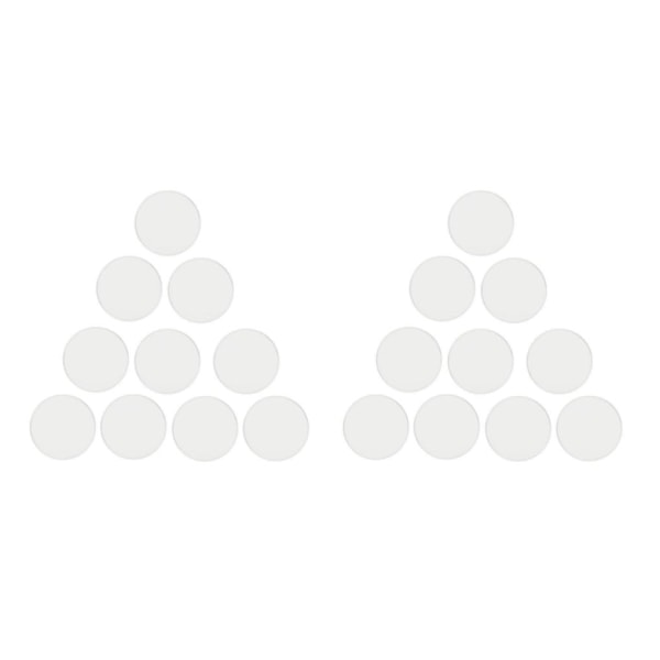 1/2/3/5 10 st 1 mm tjock platt watch Byt ut del Clear 25.5 2Set