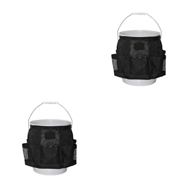 1/2/3 Bucket Tool Organizer för biltvätt och fisketillbehör 2PCS