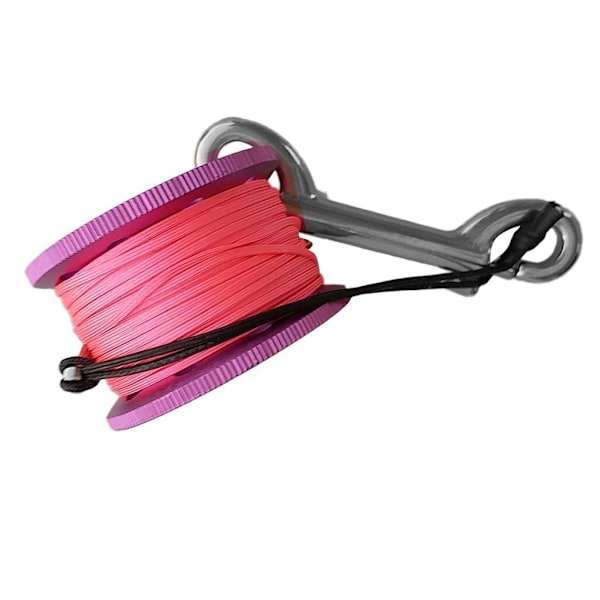 1/2/3/5 Diving Finger Reel Guide Spool 15m Line Dual Ended För Purple 15M Wire 1 Pc