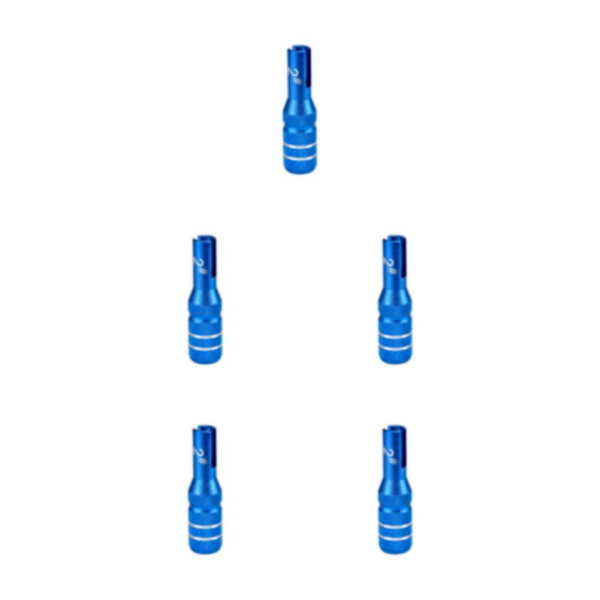1/2/3/5 svart snabbmonteringsverktyg för kulledsnyckelstil Blue number two 5Set