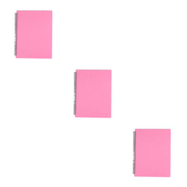 1/2/3 A4- organizer vattentät och fläckbeständig light pink 3Set