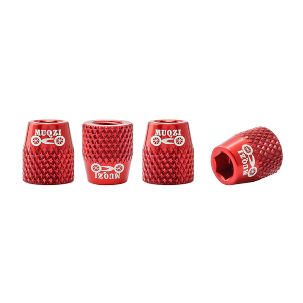 1/2/3/5 4x M6 Bike V Bromsbelägg Skruv Mountain Fasta bultar Red 12x10MM 1Set