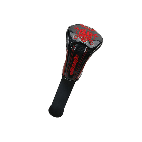 1/2/3 Durable För Golf Driver Headcover PU Läder UT Klubbhuvud Black No.3 37CM 1Set