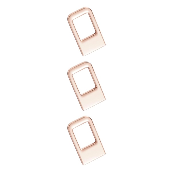 1/2/3 bilsäkerhetsspänne, metallinsatskort för Byd Atto 3 Gold 1.9x3.4x0.3cm 3Set