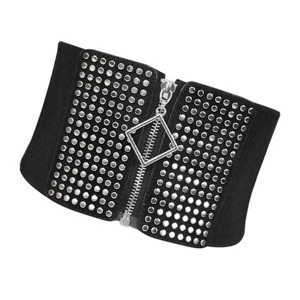 1/2/3 Fashion Elastiskt midjebälte Wide För Cinch Belts Korsett Style B 1Set