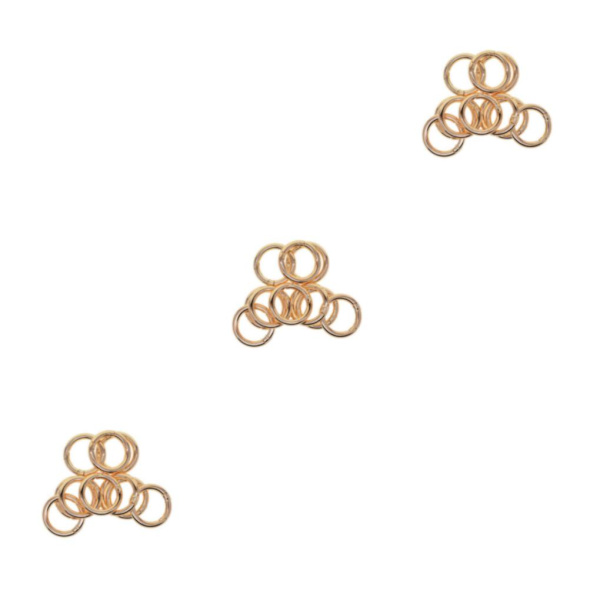 1/2/3/5 10 st runda fjäderkrokar karbinnyckelnyckel golden 28mm 3Set
